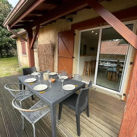 Vakantiehuis Maison Landaise Au Calme - Proche Golf D'hossegor, 3 Chambres, Jardin, Terrasse, Animaux Admis - Fr-1-413-200